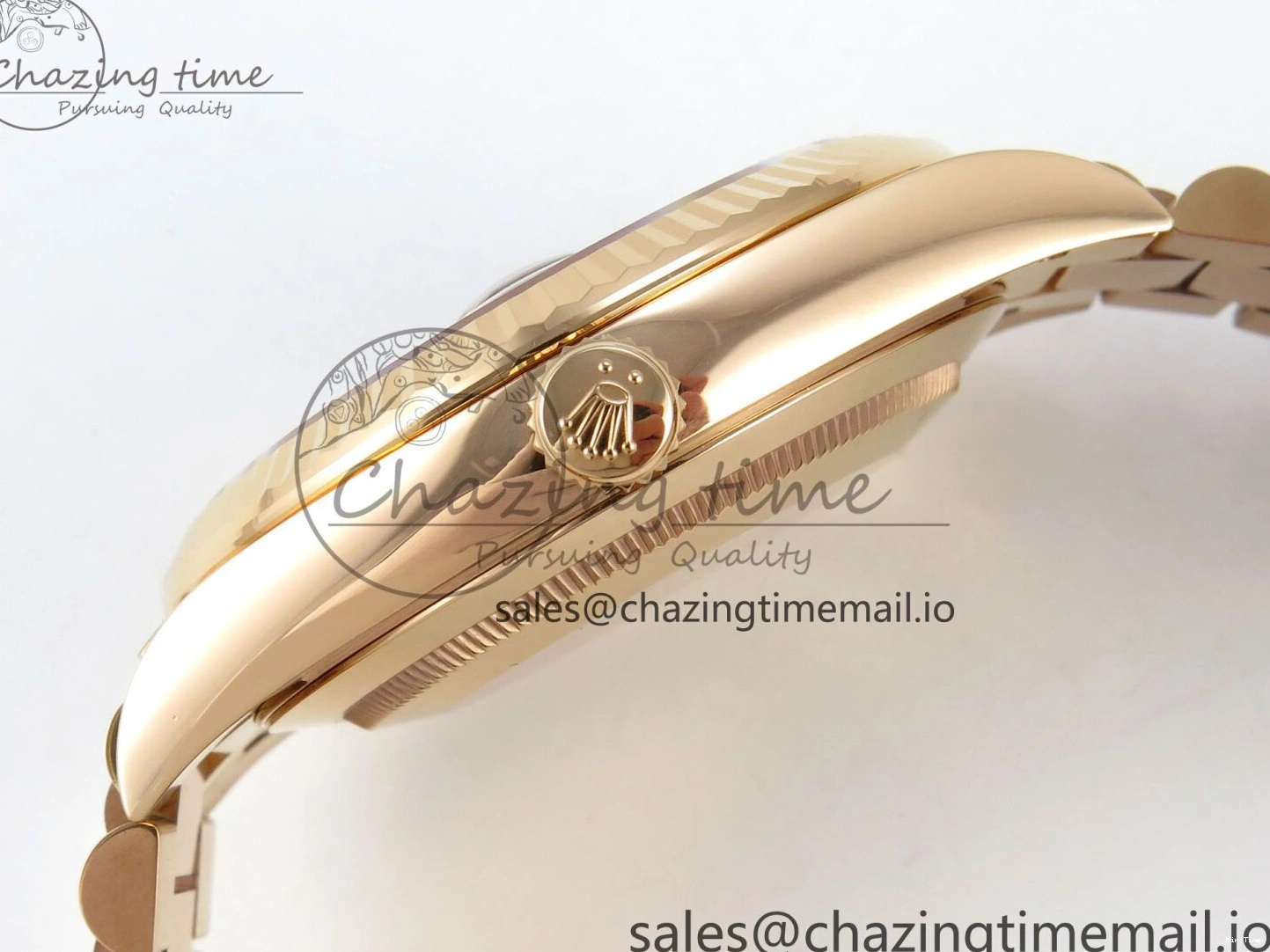 MiroTime 0113 Day Date 40 RG 228235 THBF 1:1 Best Edition RG Marker Dial on President Bracelet VR3255 V3 (Gain Weight) Seasonal 260